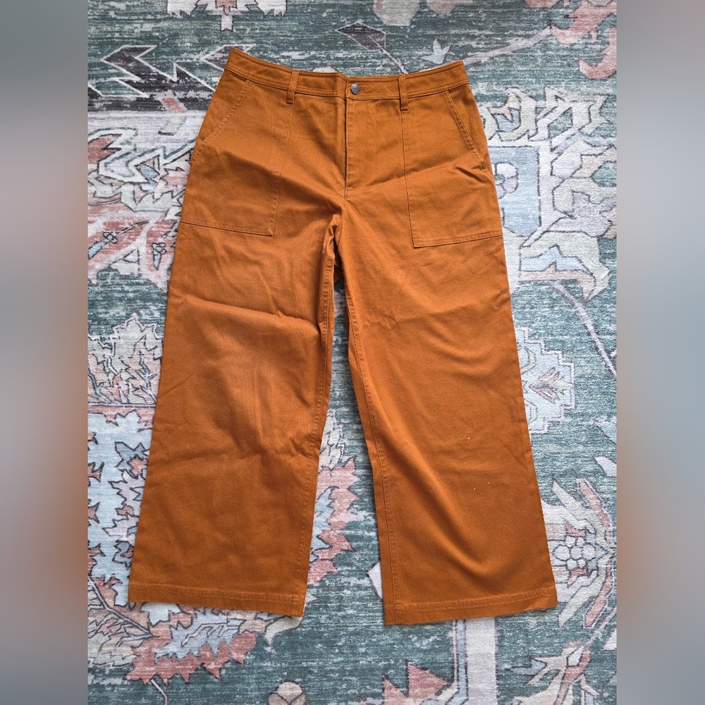 Rust Brown Workstyle United By Blue Straight-Leg Pants